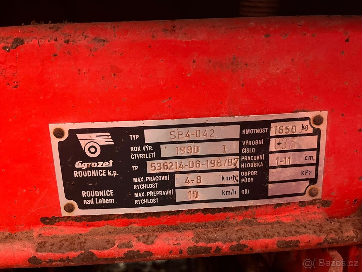 Prodám secí stroj na řepu - 8