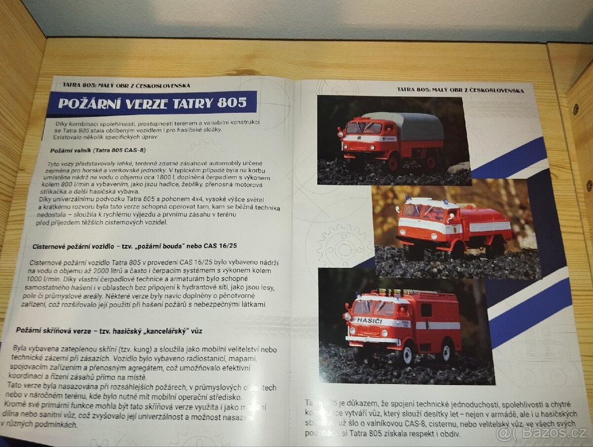 Tatra 805 DVS Hasiči 1:43 Modimio - 8