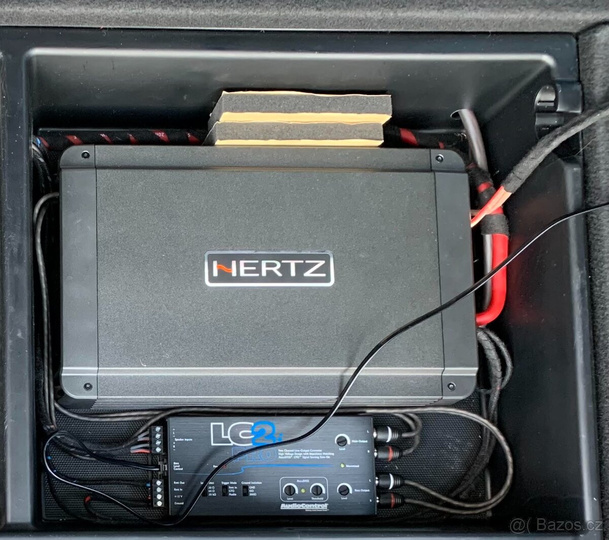 Set Sub Audison APBX 10 S4S 400W/800W + Hertz HCP 2X + LC2i - 8