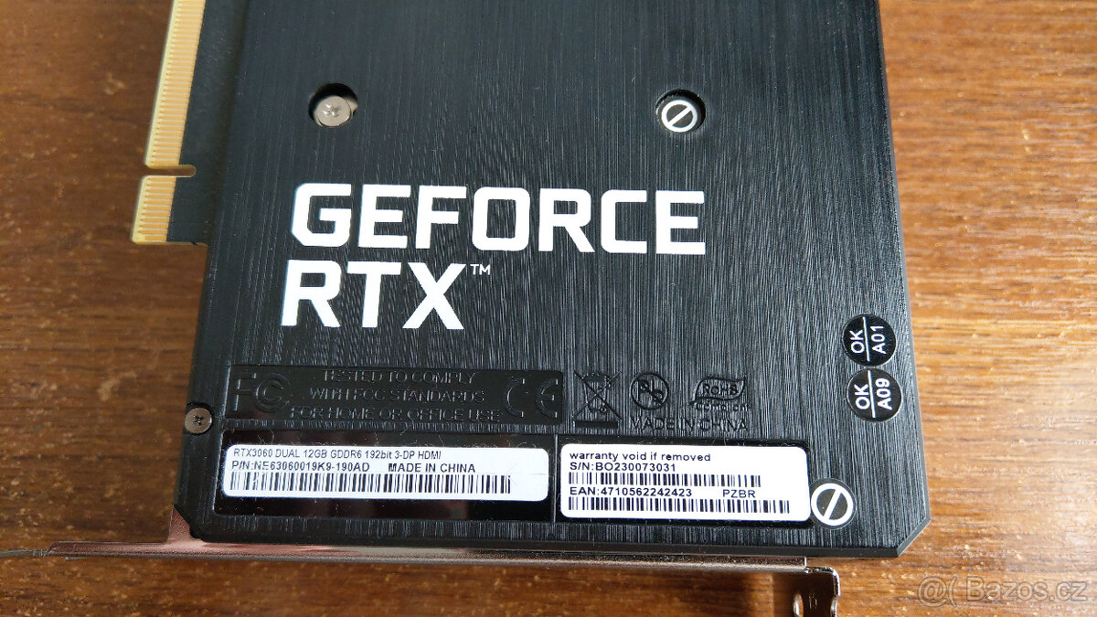 Palit GeForce RTX 3060 Dual 12 GB - 8