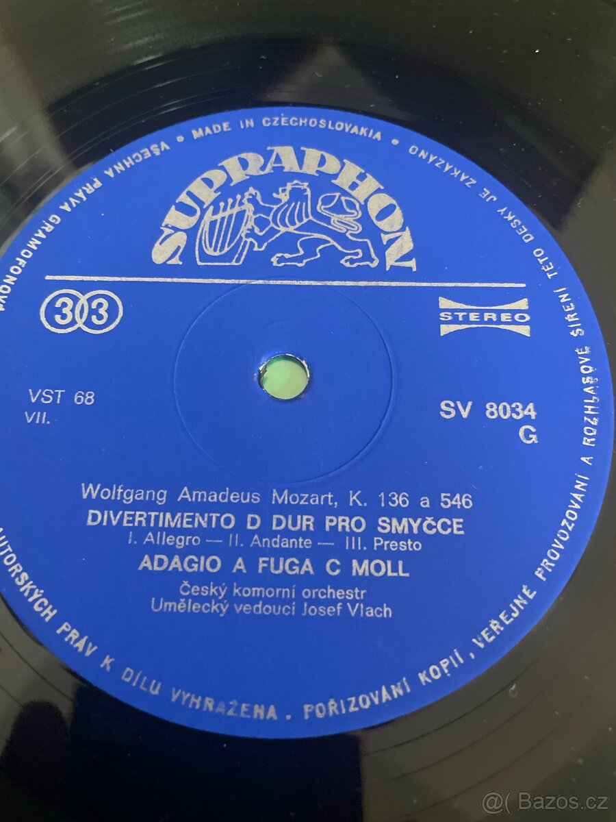 W.A.Mozart. LP - 8