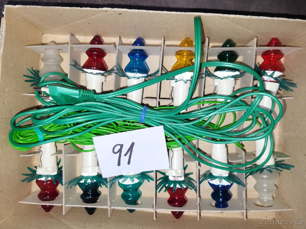 Retro vánoční osvětlení 91 - 8