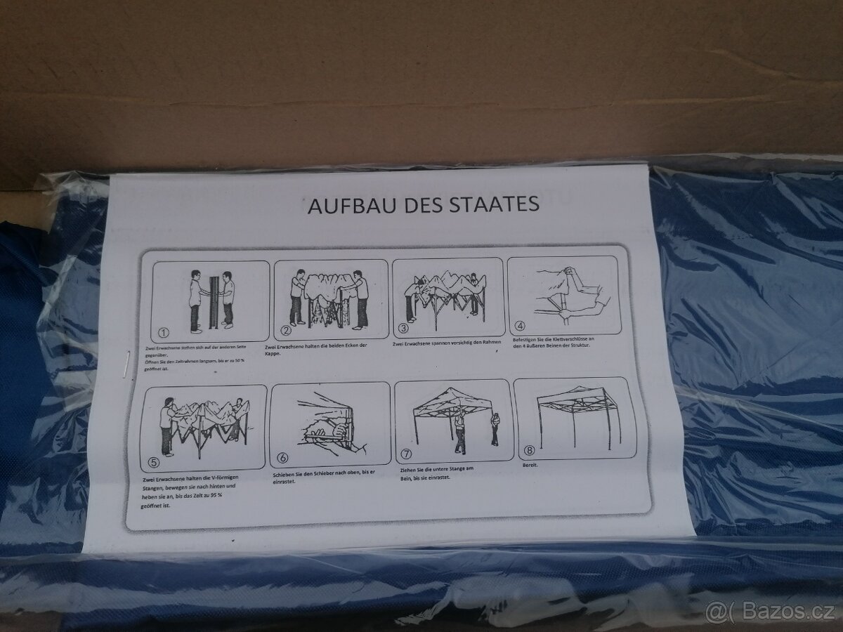 Rozkladací altánok 3x3m - 8