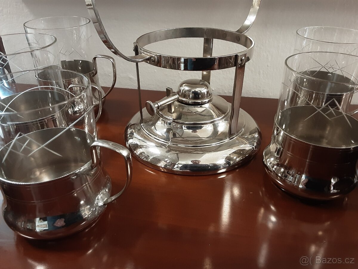 Čajová souprava ve stylu Art Deco - 8
