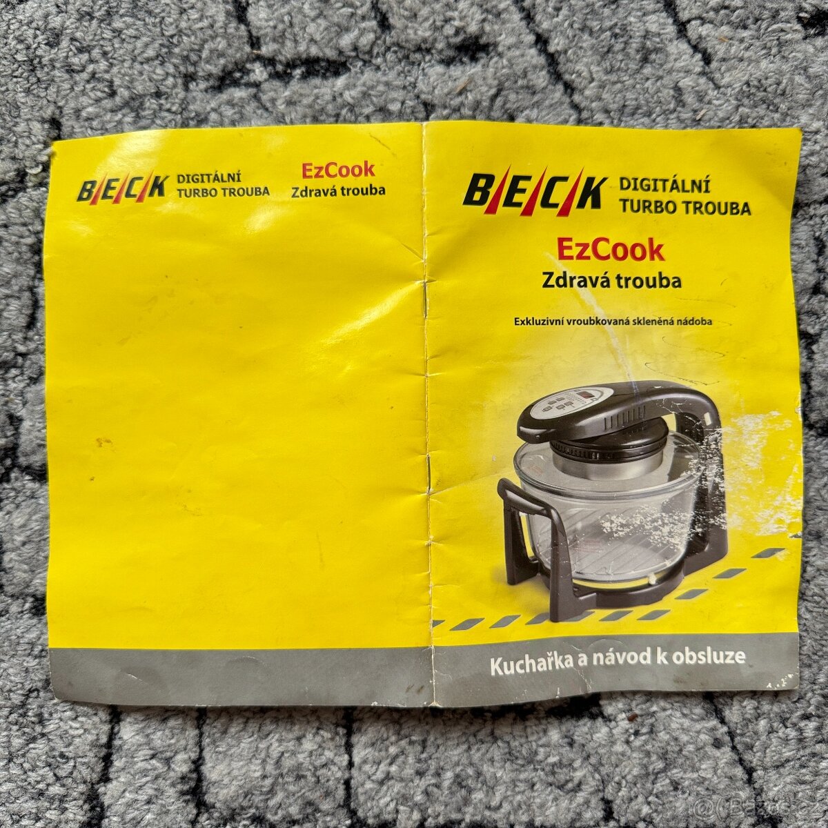 Digitální turbo trouba EzCook BECK - 8