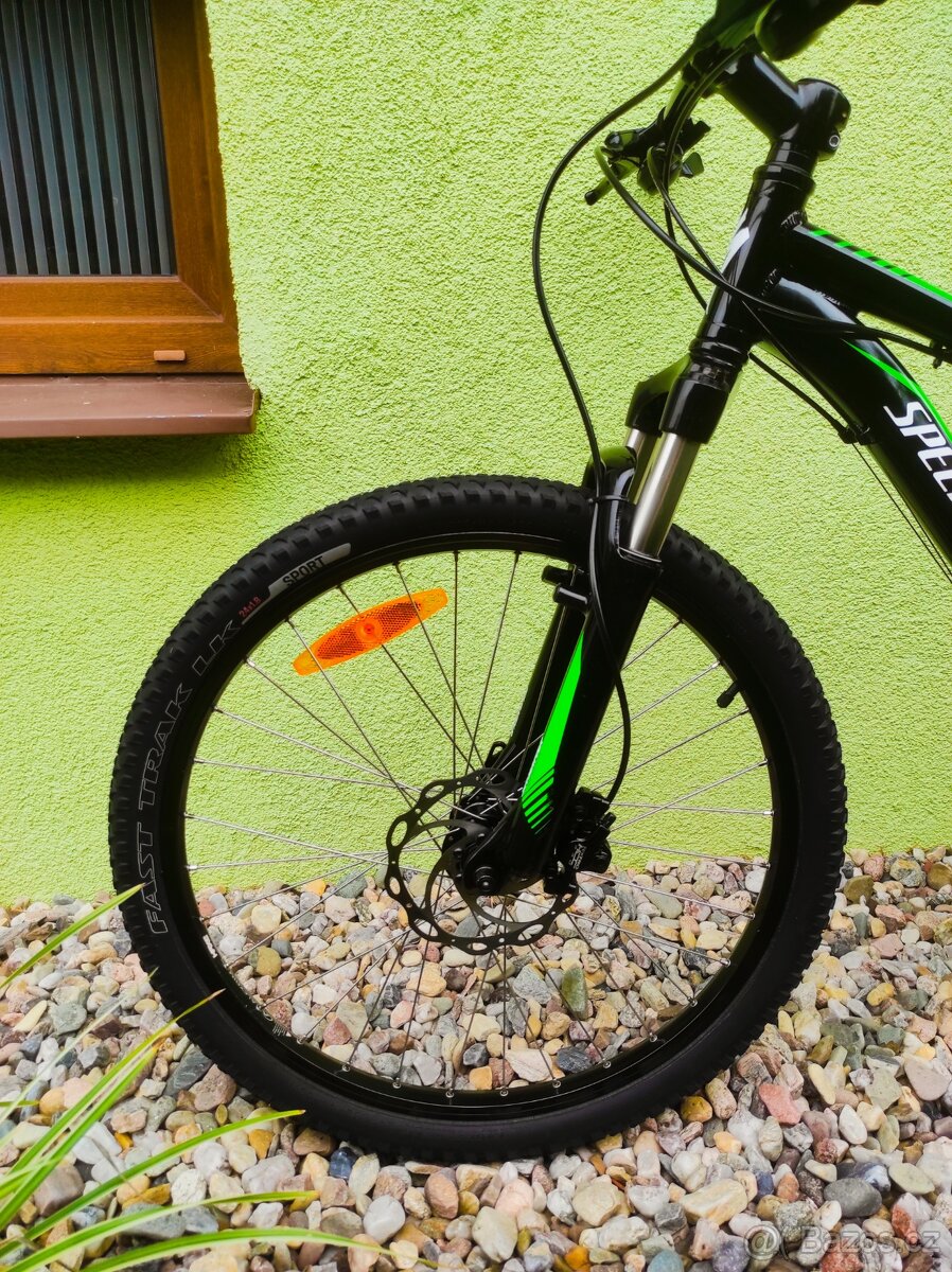 Značkové dětské kolo Specialized 24" (černá/zelená)# - 8