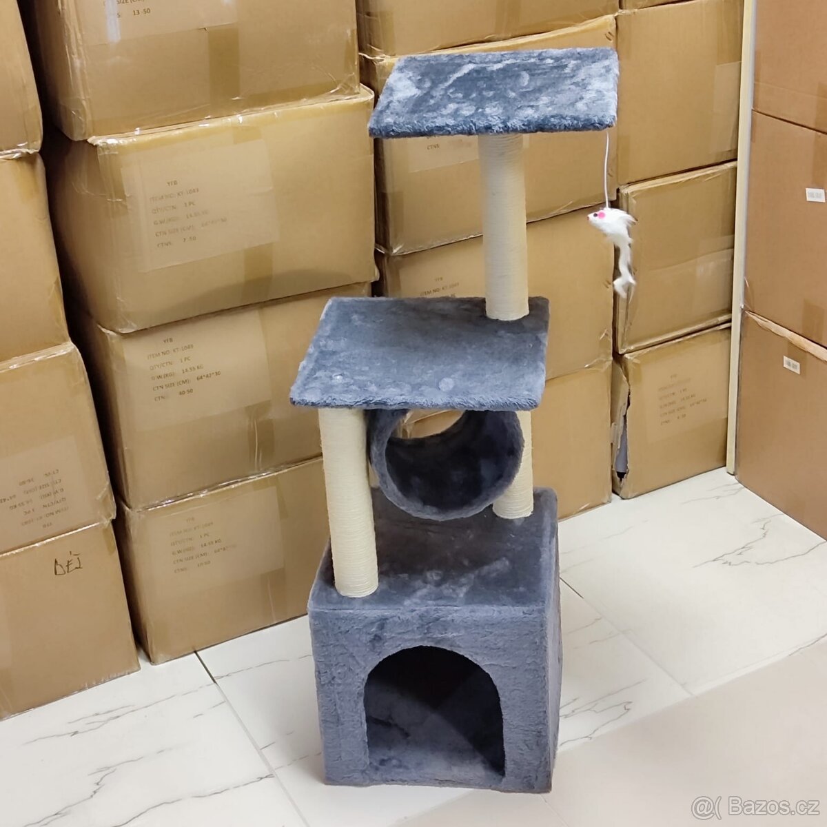 Škrabadlo 91 cm – pohodlí a zábava pro kočku - 8