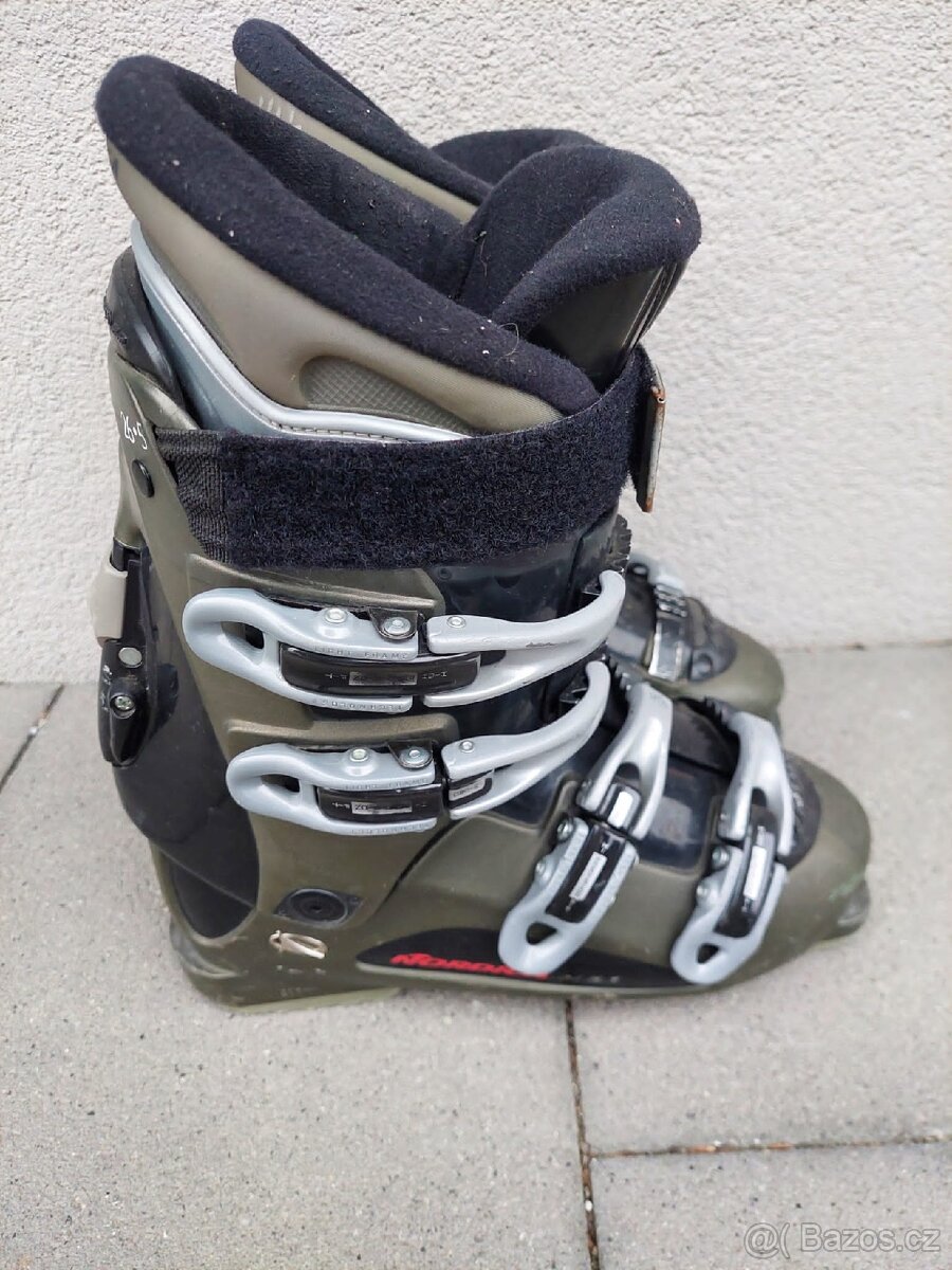 Lyže ELAN, 144 cm + lyžáky NORDICA - 8