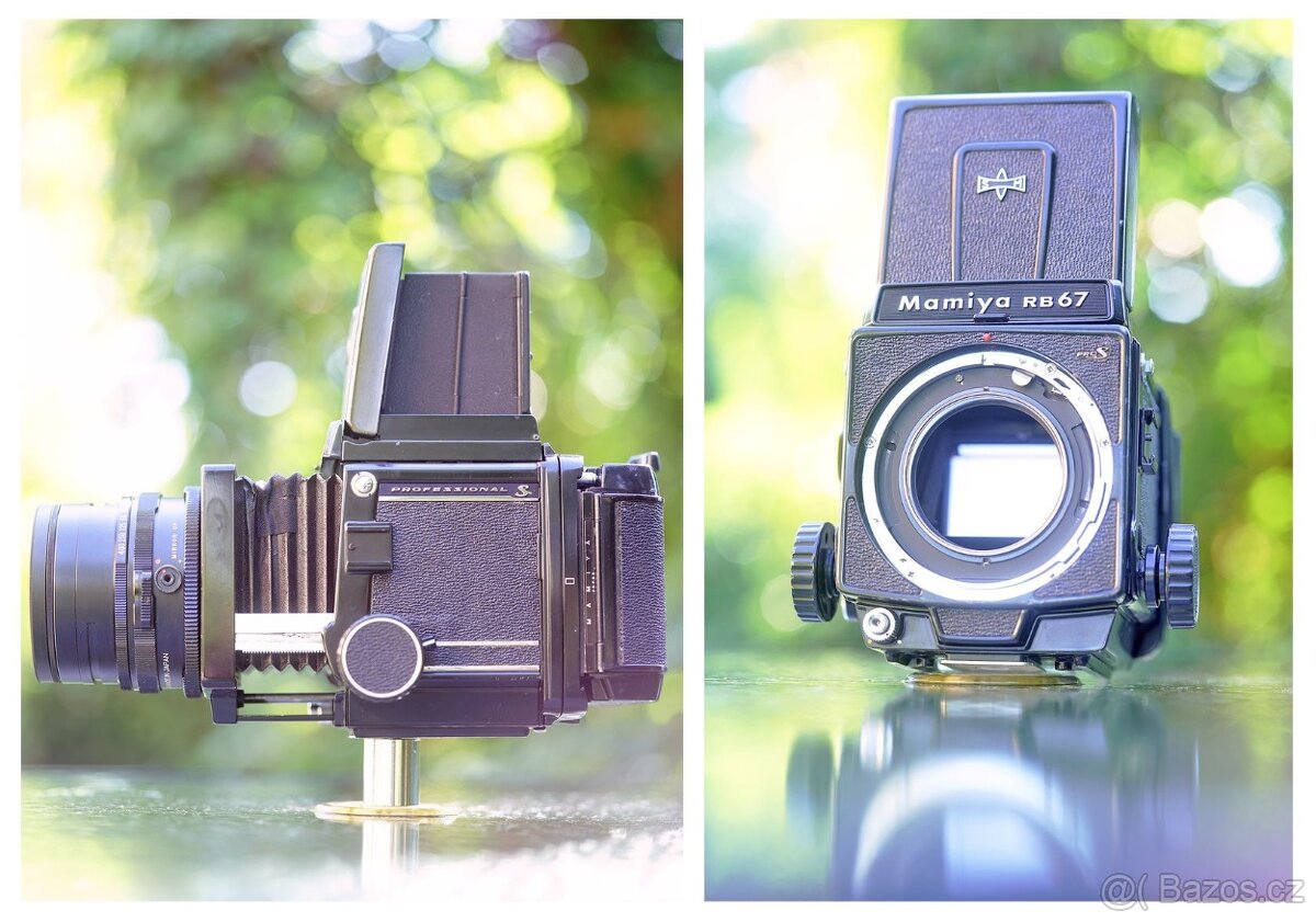 Středoformát Mamiya RB67 Professional S + Sekor C 127mm + Př - 8