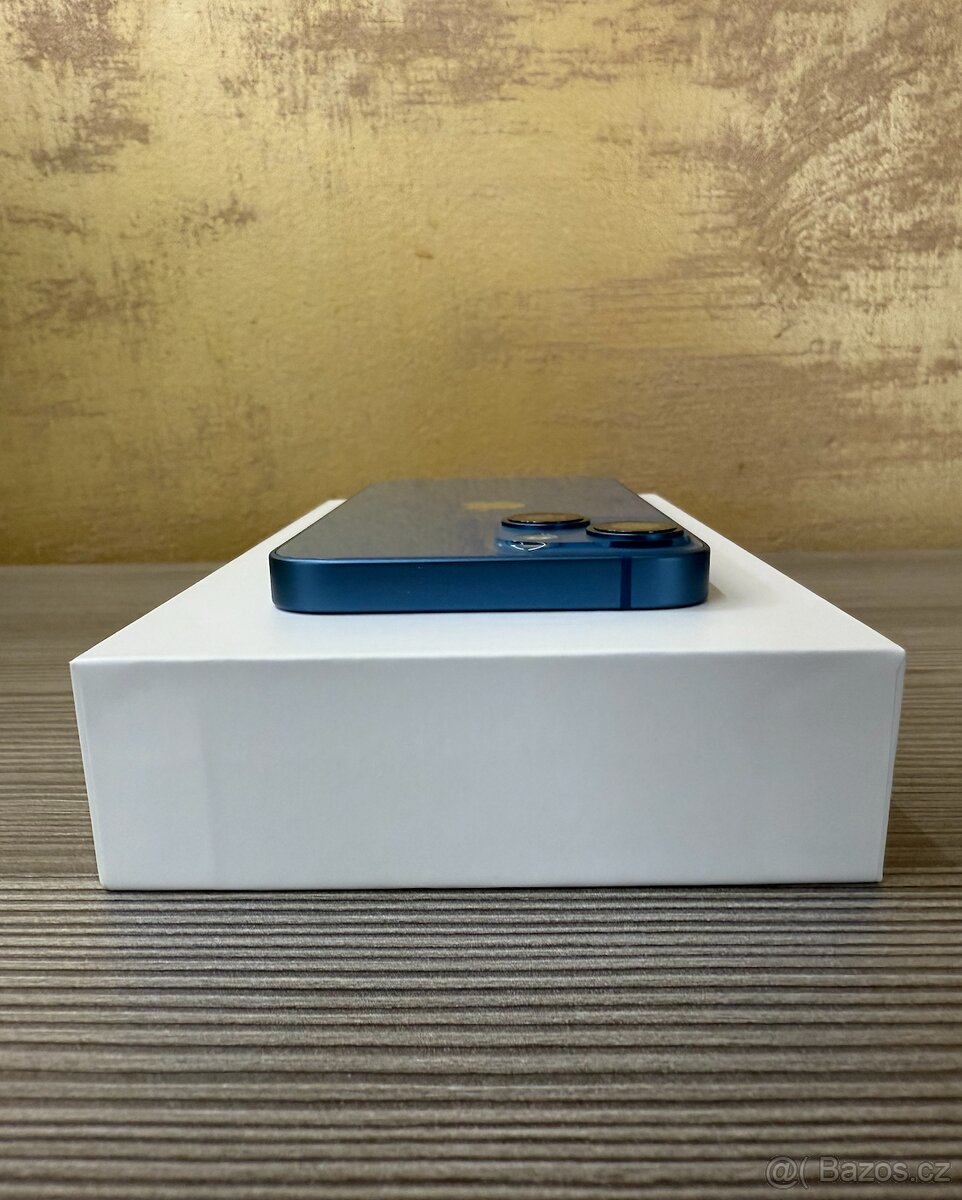 Apple iPhone 13 mini 128GB modrý, baterie 100% - 8