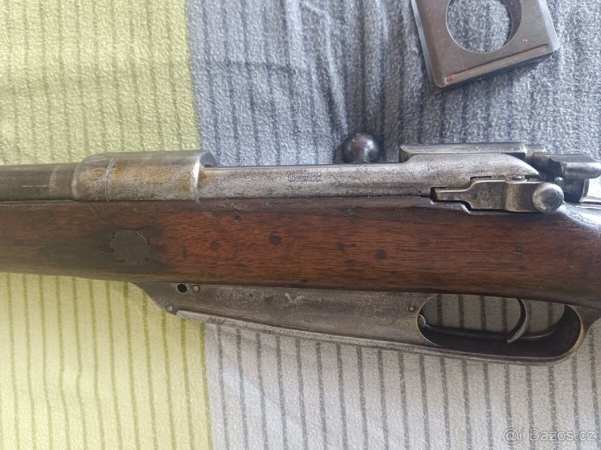 Gewehr 88 .... SPANDAU 1890 Rámeček - 8