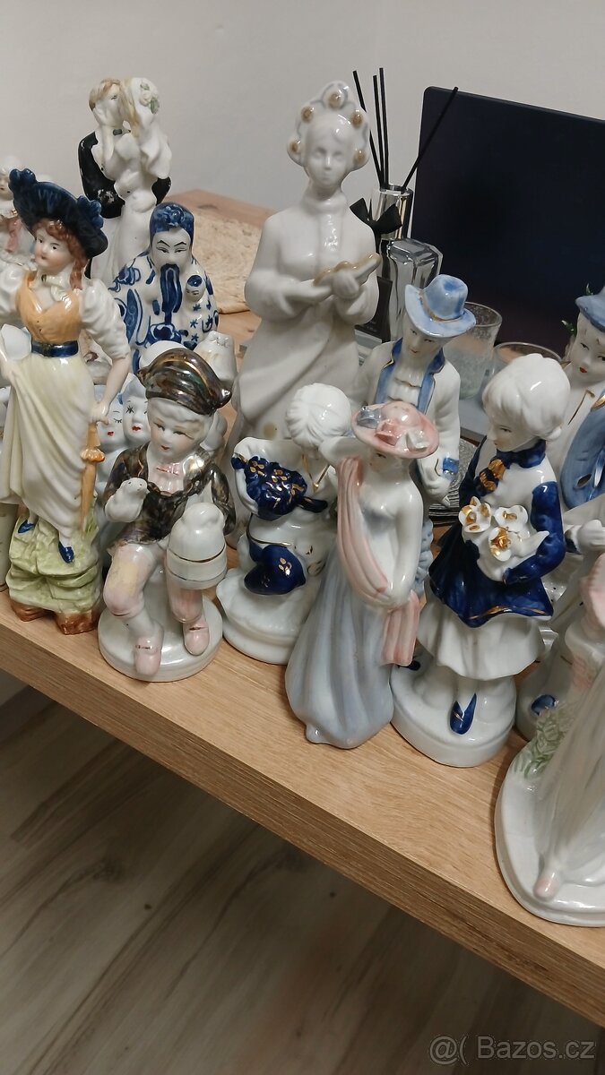 Prodam 35 ks porcelánových Sošek - 8