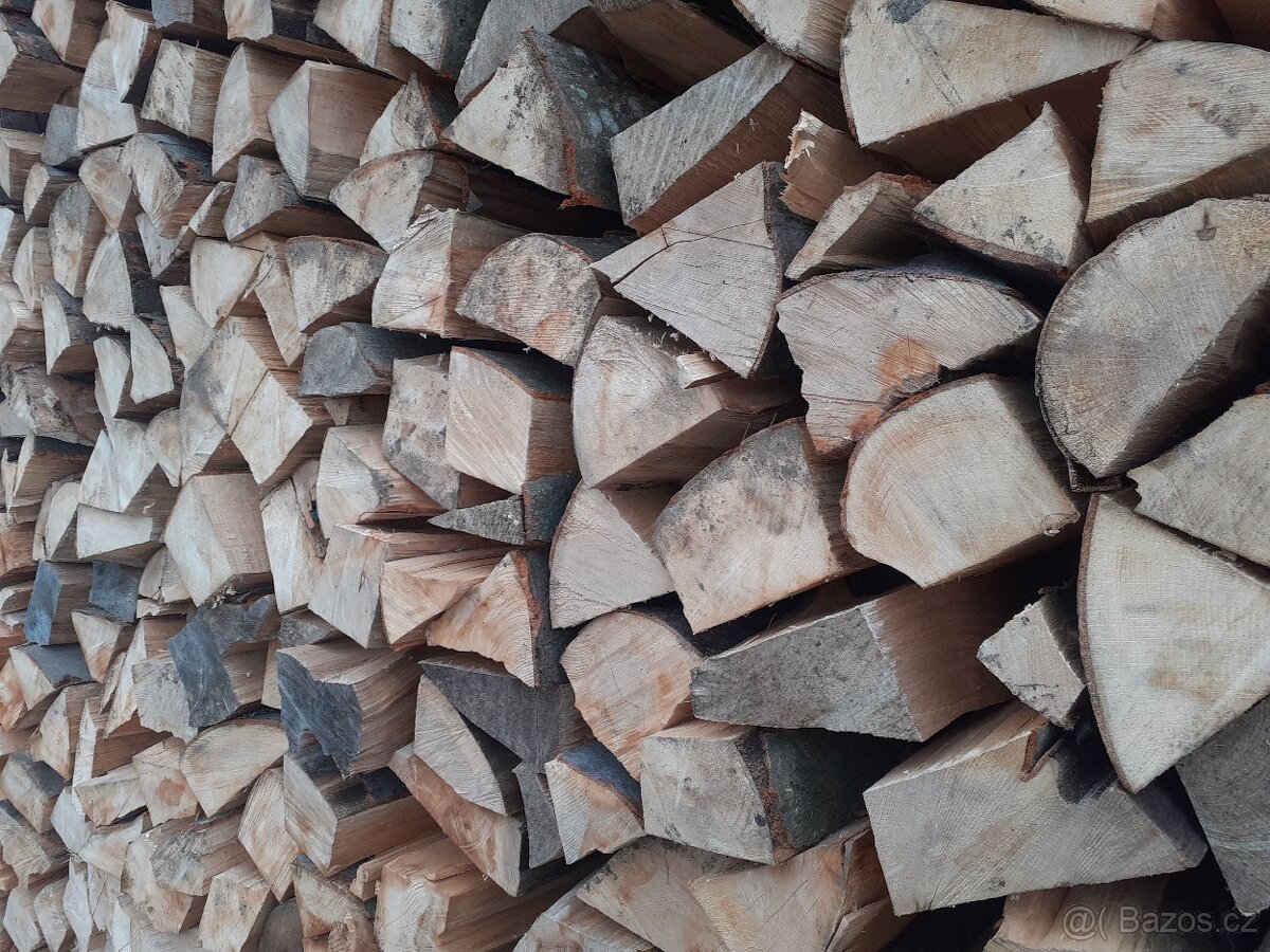 Palivové dřevo smrk suchý, buk- suchý , bříza - 8