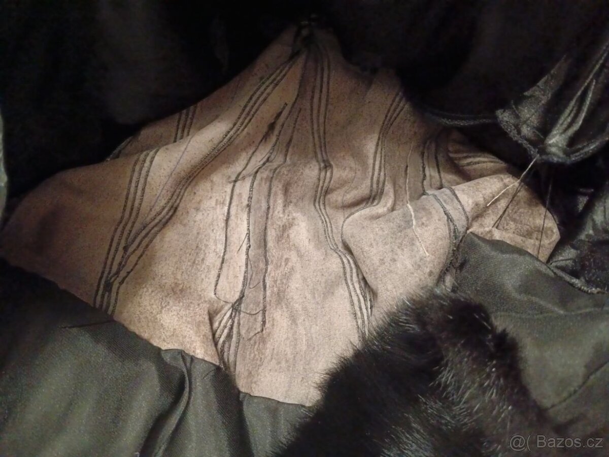 Norkový kožich, unikátní paleto, SUPERB Quality - 8