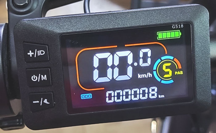 Elektrické skládací kolo FAT BIKE SERIES s ALU rámem 500W - 8