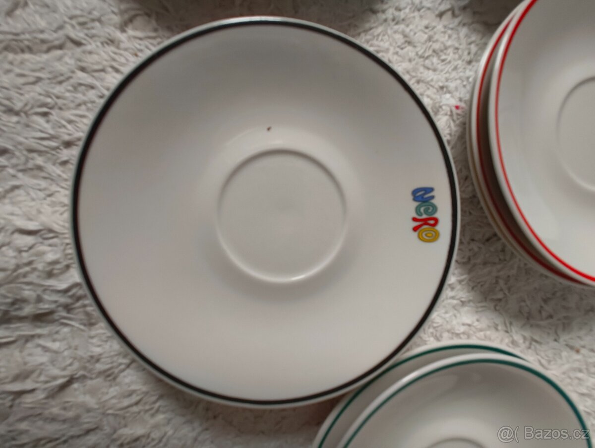 Talířky porcelán - 8