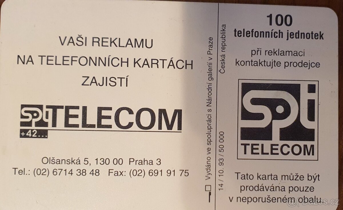 telefonní karty celkem 5ks - 8