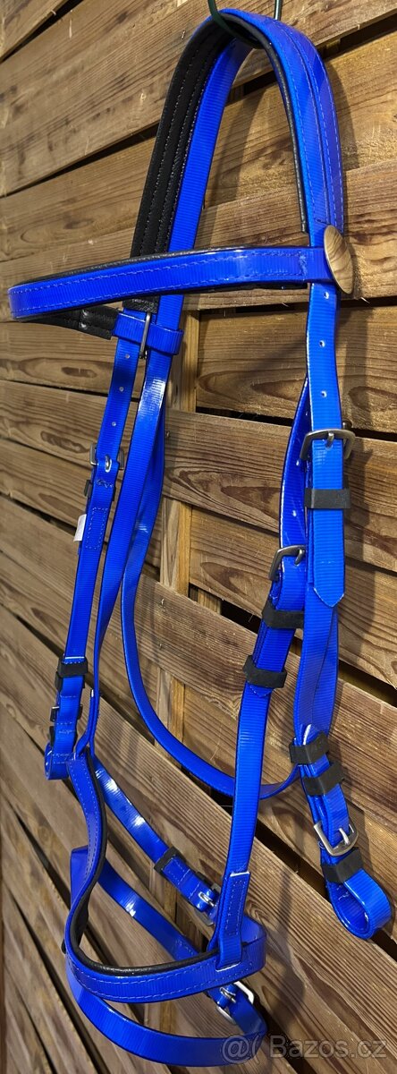 Uzdečka anglická Biothane s otěžemi MIX - 8