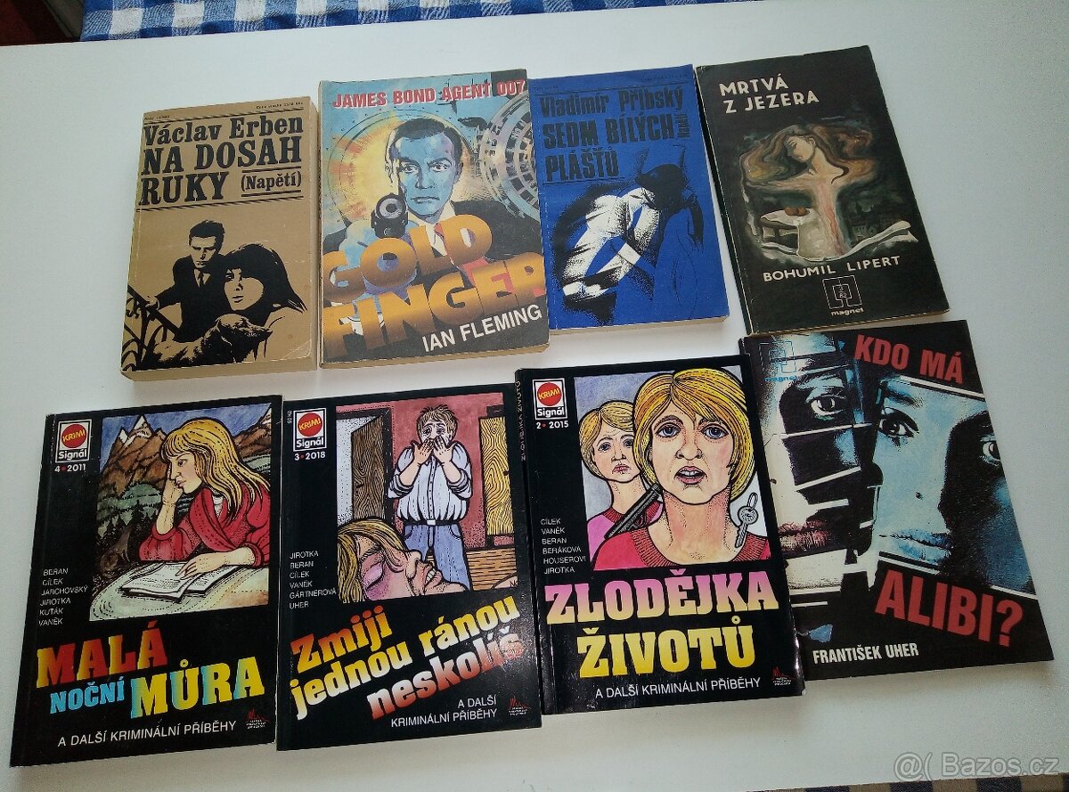 Různé krimi příběhy - 50ks - 8