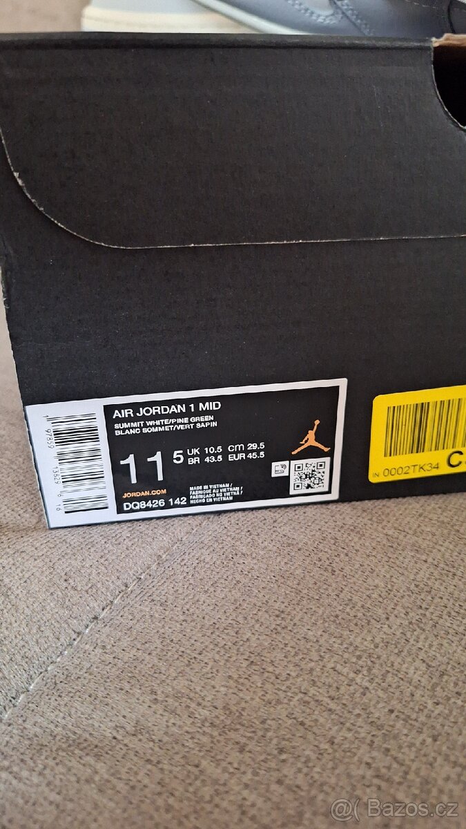 Air Jordan 1 Mid vel. 45,5 - 8