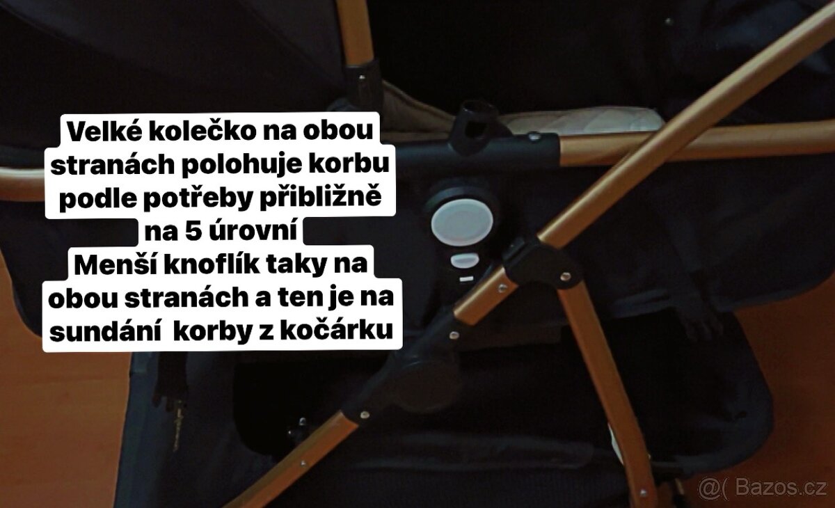 CHIPOLINO Kočárek pro dvojčata - 8