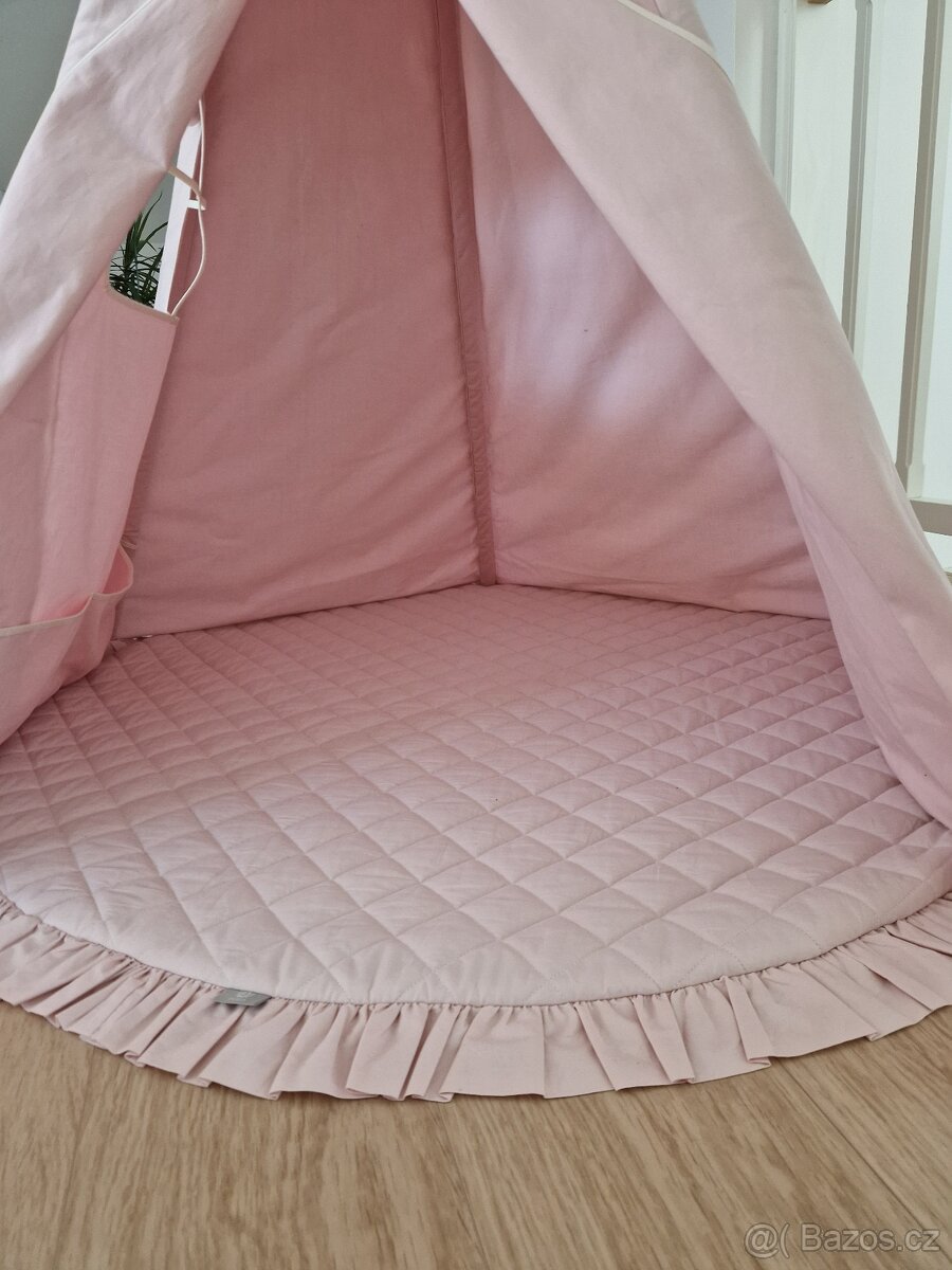 Dětské teepee, zn.Moi Mili, růžové - 8