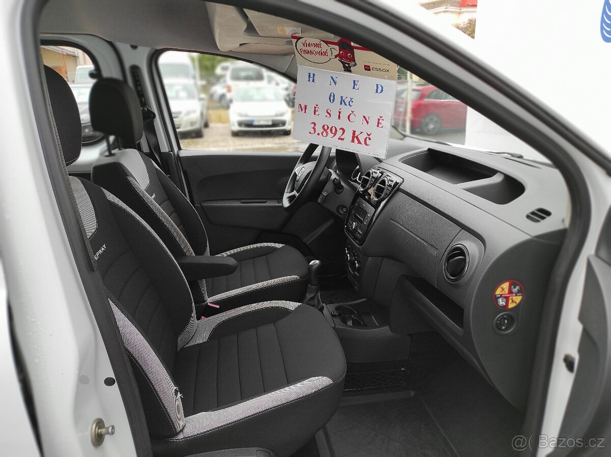 Dacia Dokker STEPWAY 1.6 R.V. 2019 ČR 1.MAJ 70 tis. km + DPH - 8