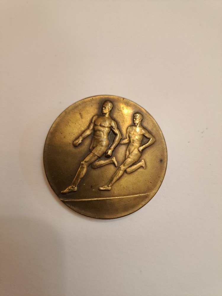 STARÉ MOSAZNÉ MEDAILE ZE 30.let - 8