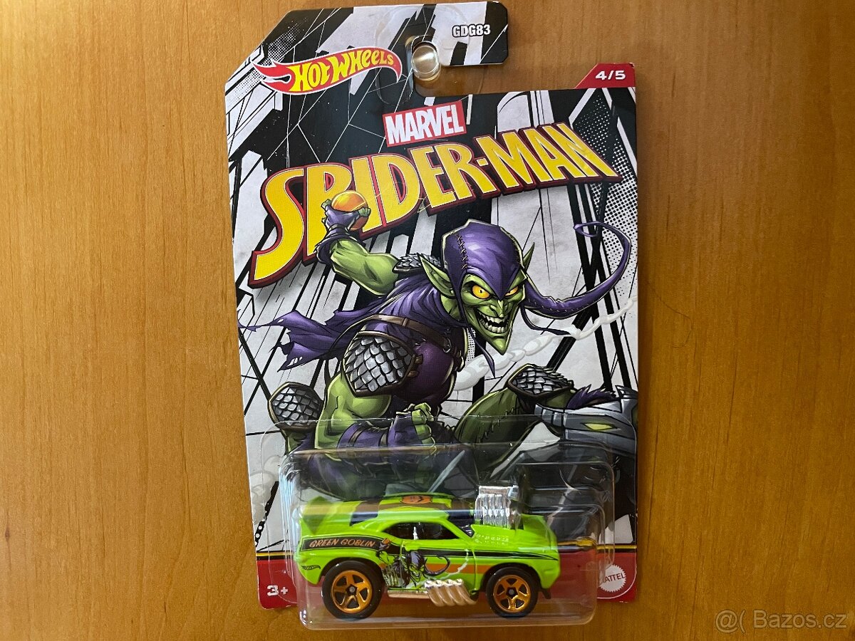 Hot Wheels Batman,Spider-man - 8