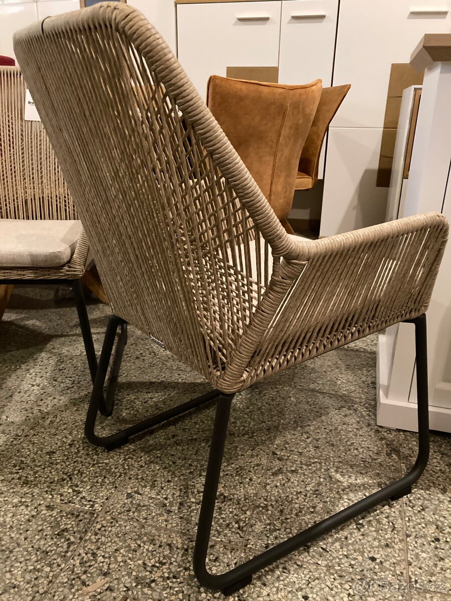 2 KS zahradní křeslo BRAFAB -MIDWAY-Nové - 8