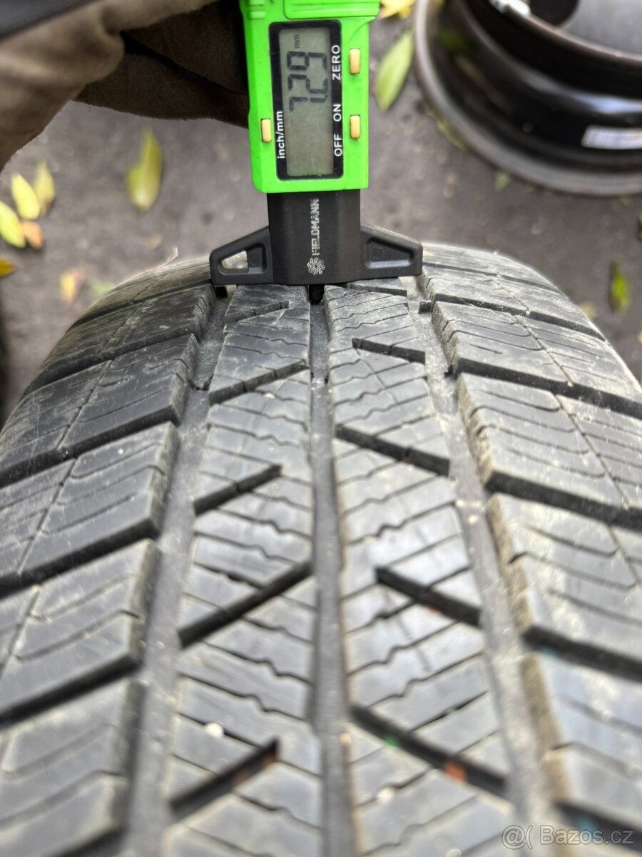 908. 4x zimní barum 185/60 r15 ( cca 6,5 - 7 mm) - 8