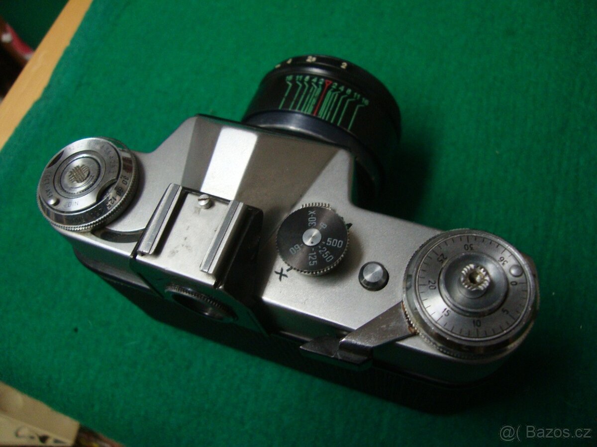 Foto fotoaparát Zenit-E objektiv HELIOS 44-2 2/58MM pouzdro - 8