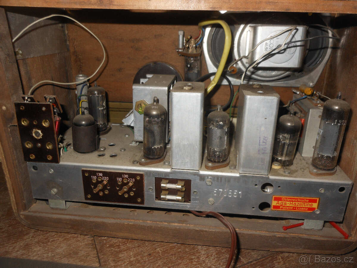 Staré rádio Eumig - Eumigette U - 8