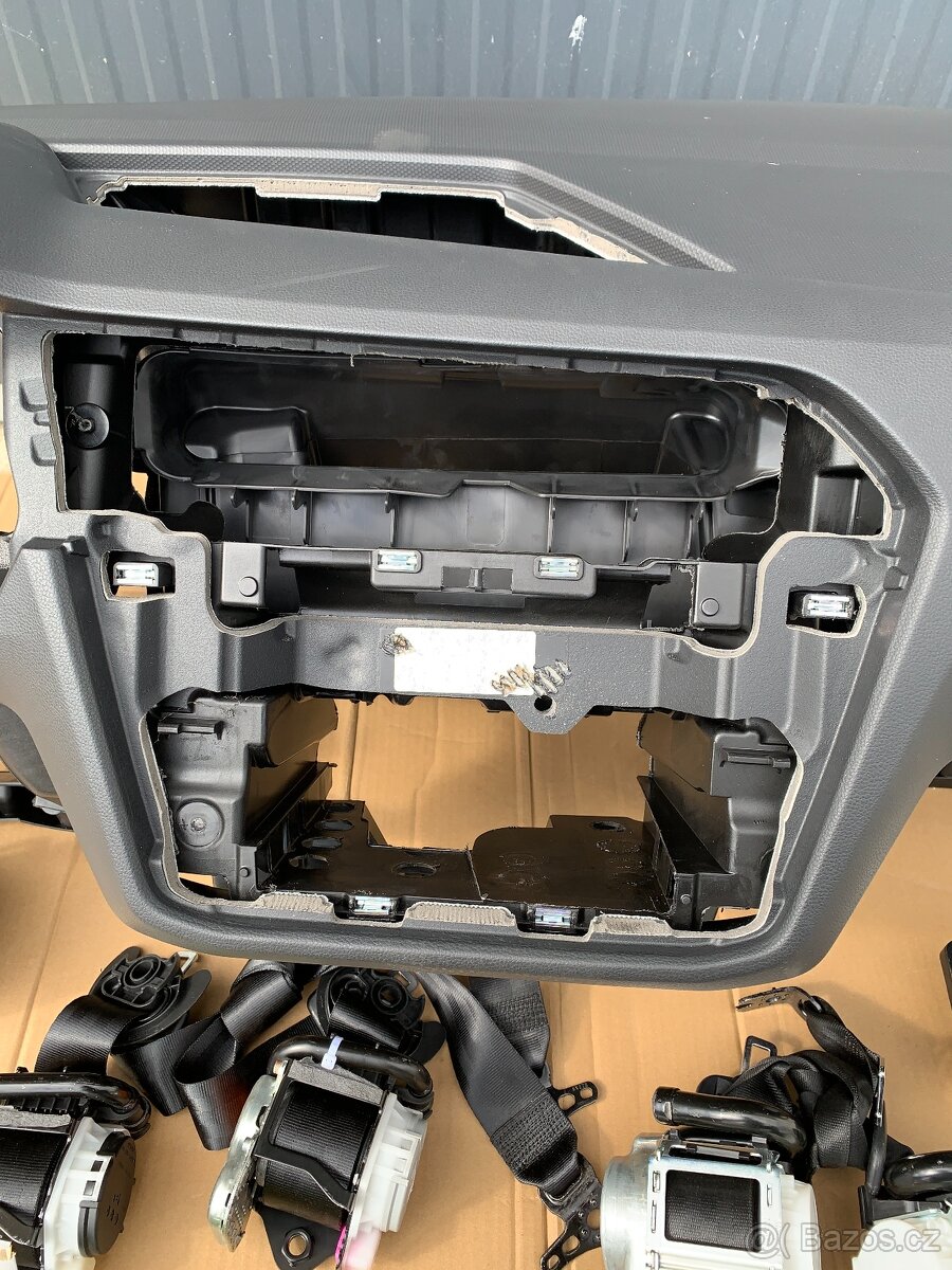 palubka palubni deska vw tiguan 2 II 15- airbagy - 8