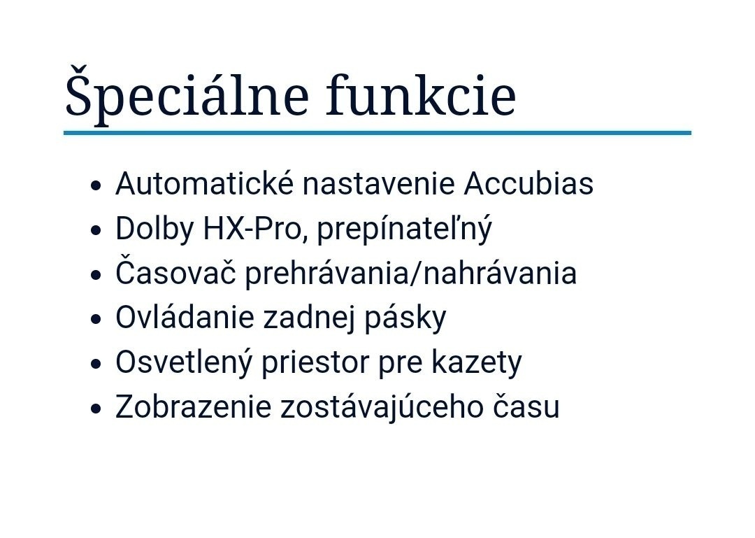 ONKYO TA-2360 + 6 ks Kazety grátis.🎧👍🎧 - 8