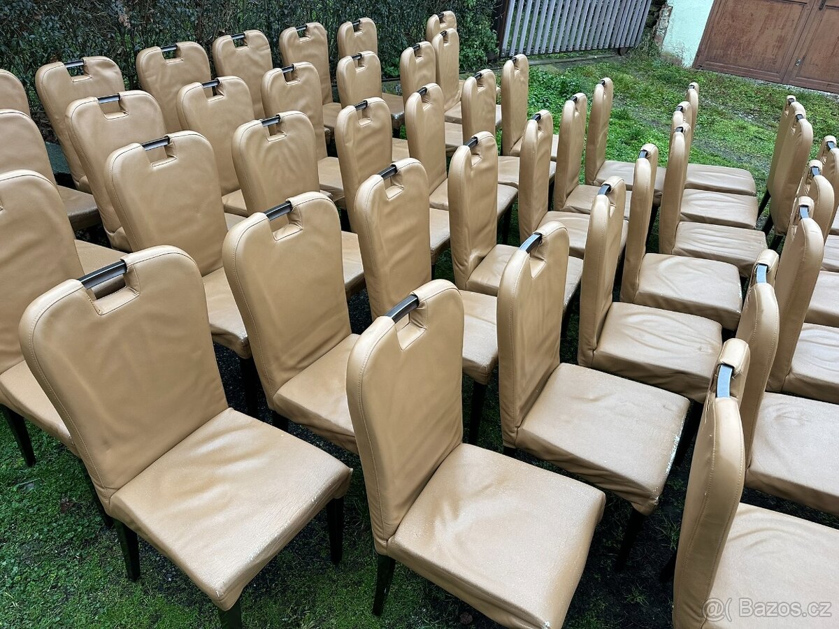 68 kusů restaurační Gastro židle - 8