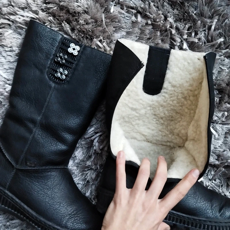 Zimní kozačky Rieker TEX Vario voděodolné s klima membránou - 8