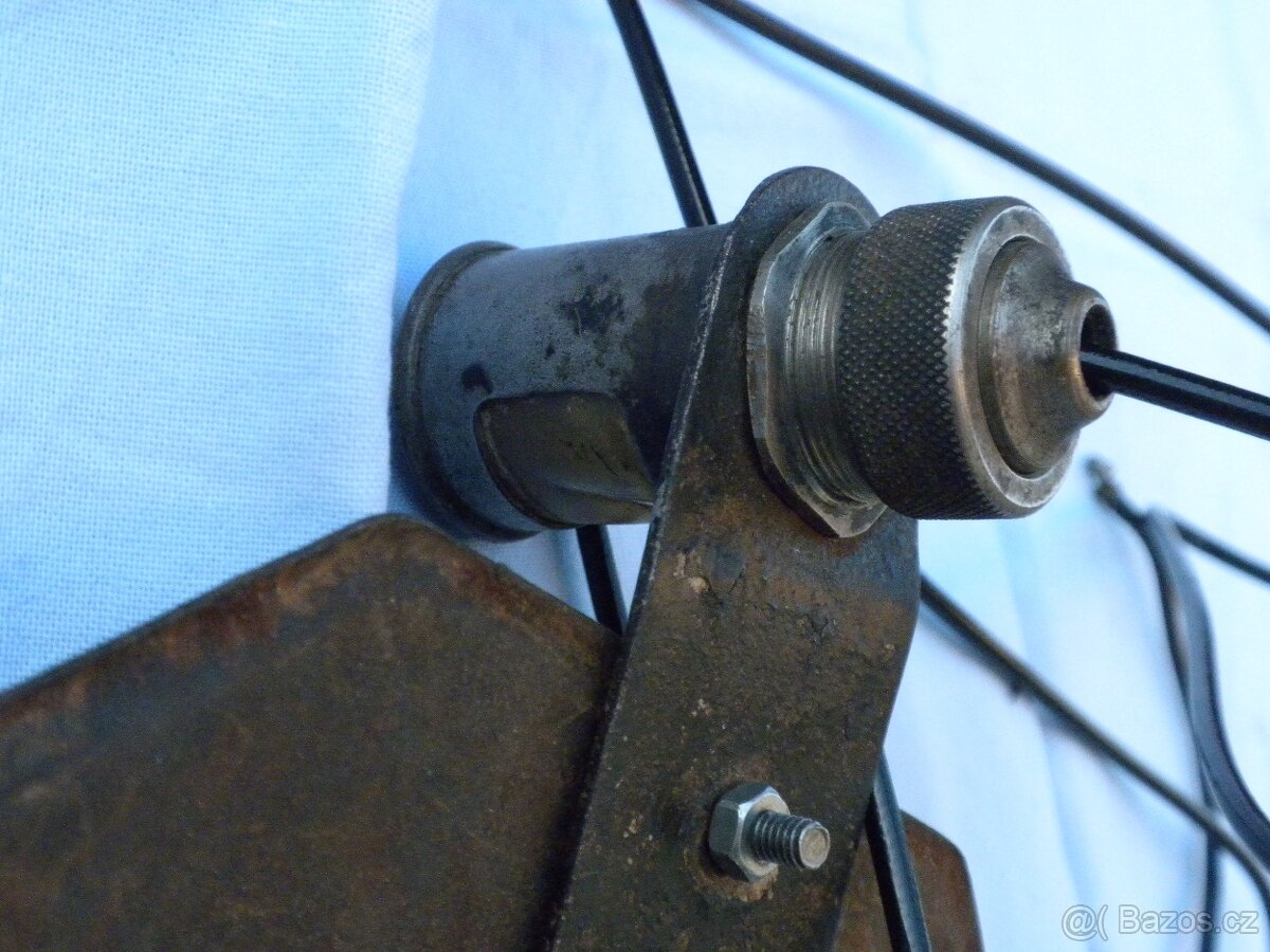 JAWA předválečná zadní hlinikové světlo FJ možná i výměna - 8