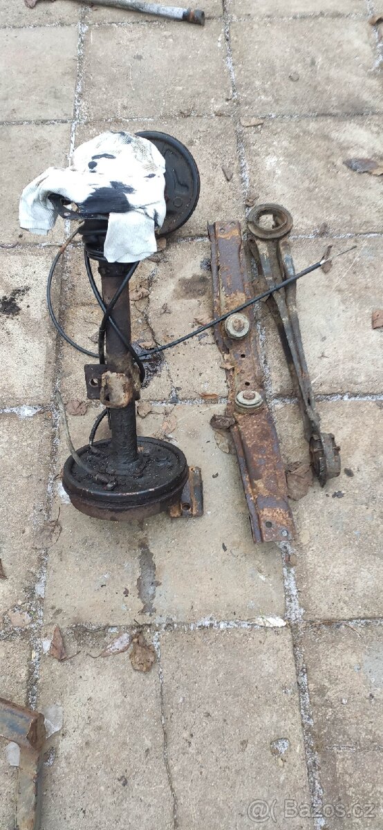 Zadní naprava široká škoda 125l - 8