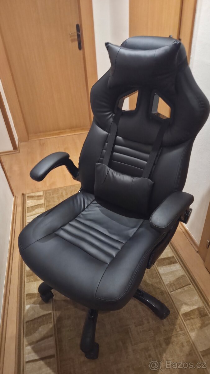 Kancelářské křeslo Racing Pro ZK-016 černé - 8