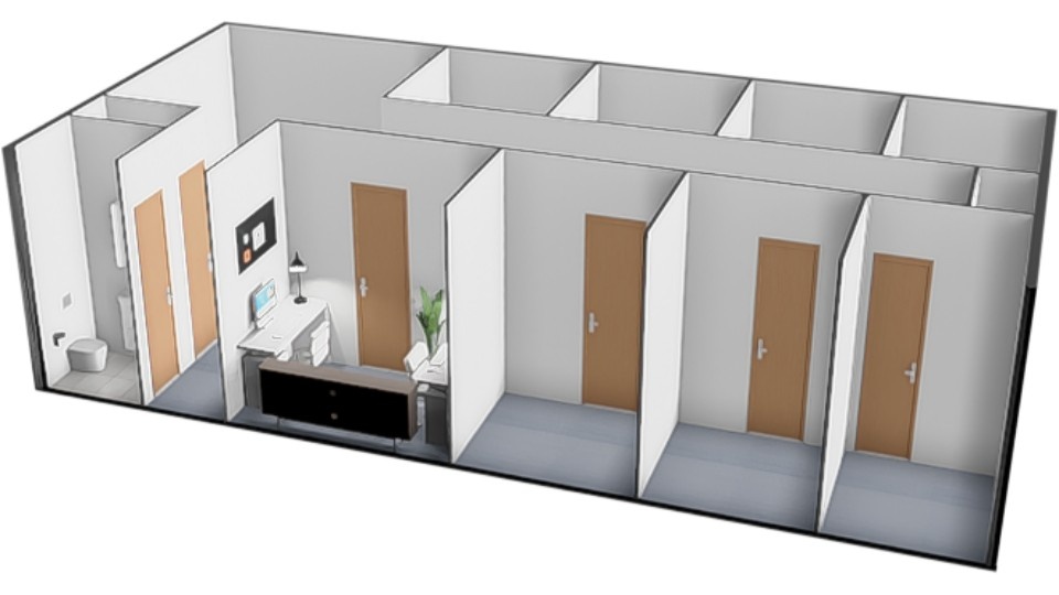 PRONÁJEM NOVÉ KANCELÁŘE O CP CCA 14,90 M2 V BRNĚ - 8