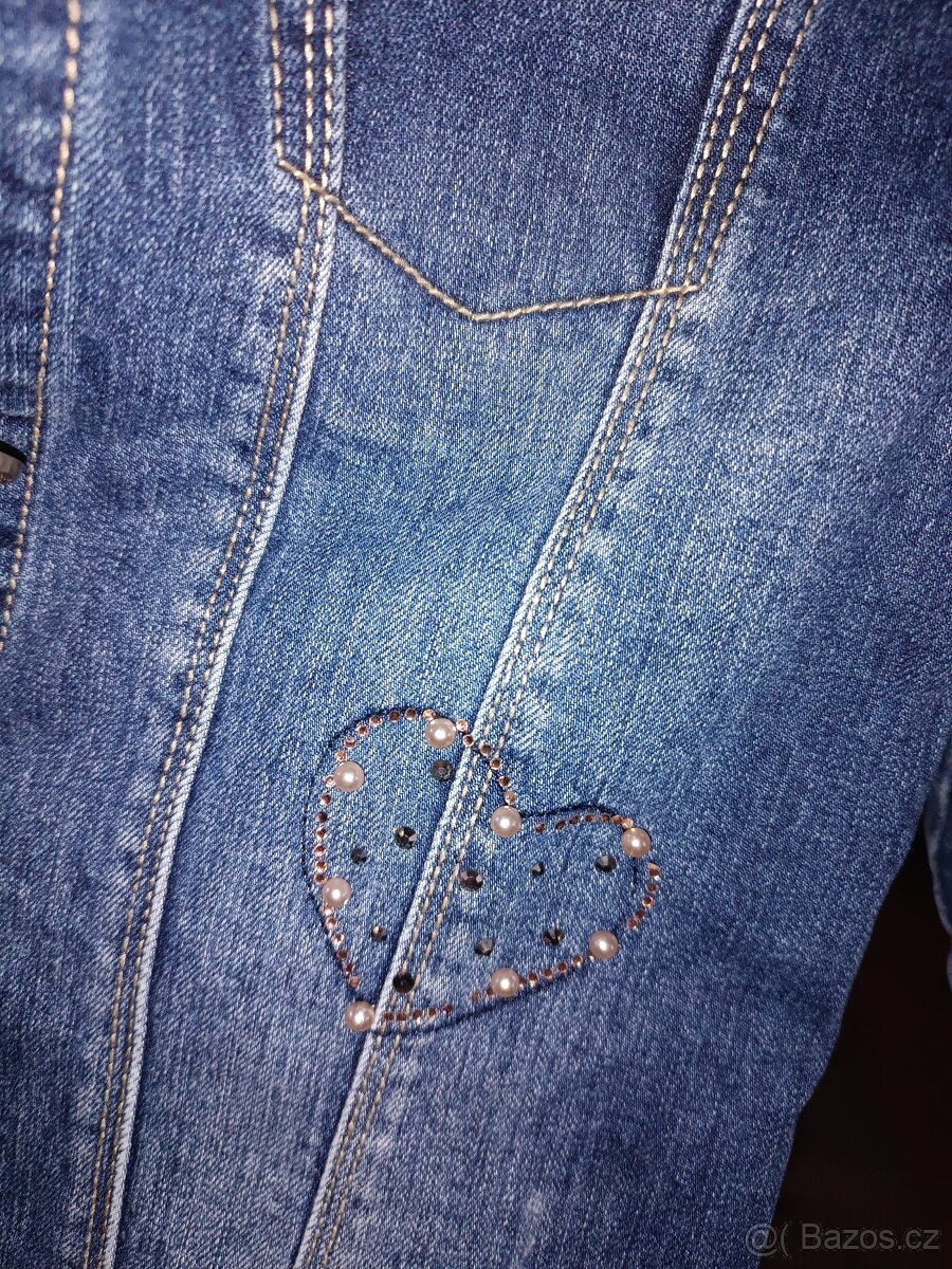 Dívčí riflová bunda - 8