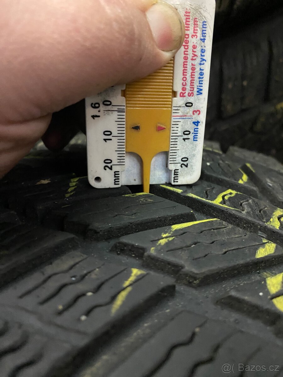 5x105 7J ET41 Dezent TR + 215/60 R17 zimné - 8