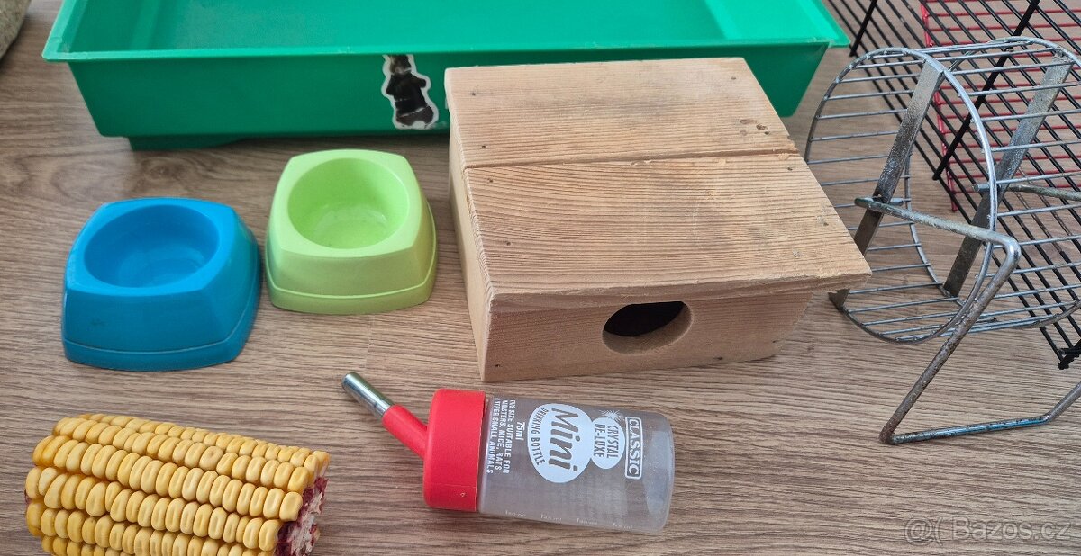 Klec na křečíka džungarského + zdarma příslušenství - 8