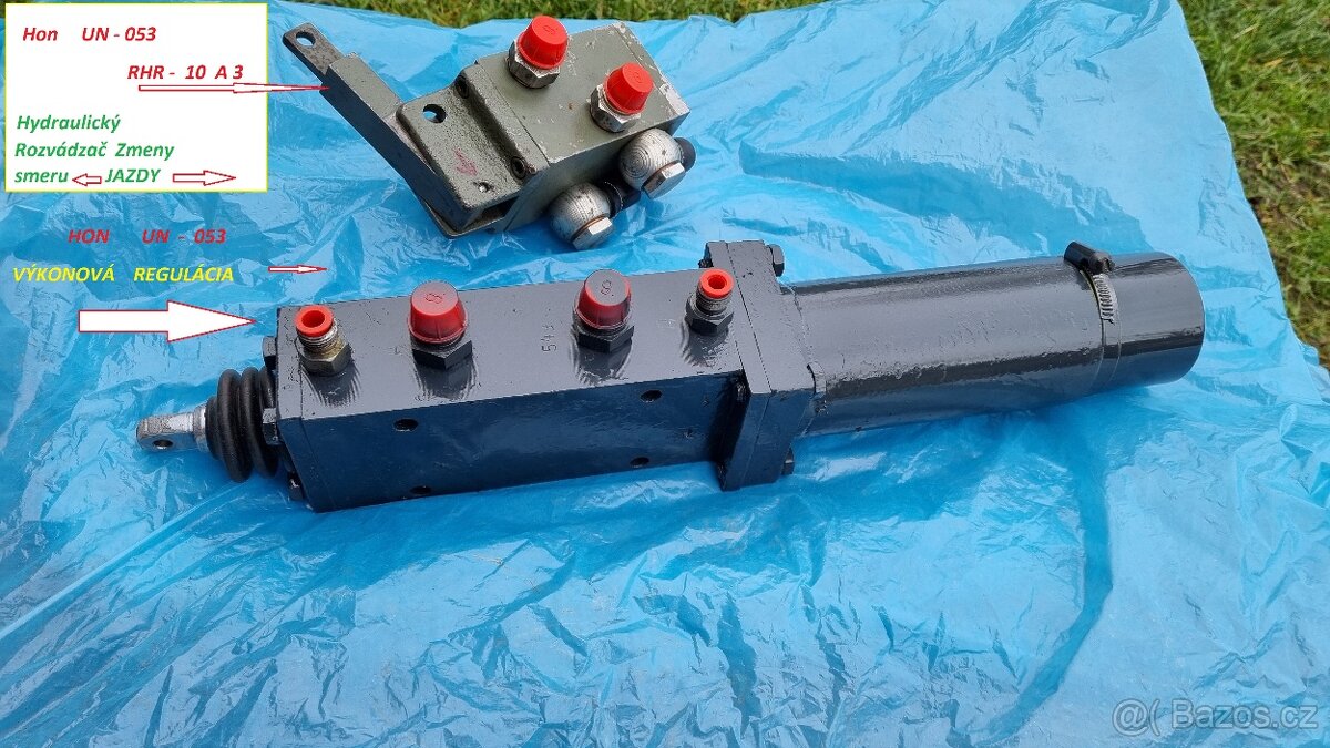 Ventily hydrauliky pracovnich stroju a UNC 060 - 8