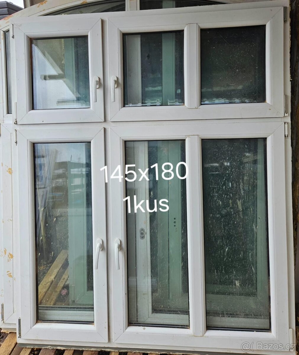 Okna plastová různých rozměrů - 8