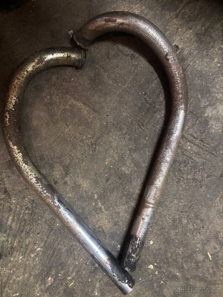 Jawa pérák 2x kolena výfuku - 8