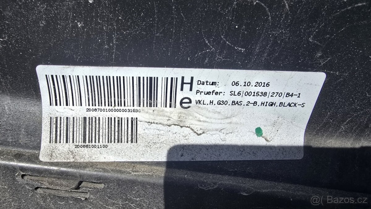 Zadní nárazník BMW 5 G30 - 8