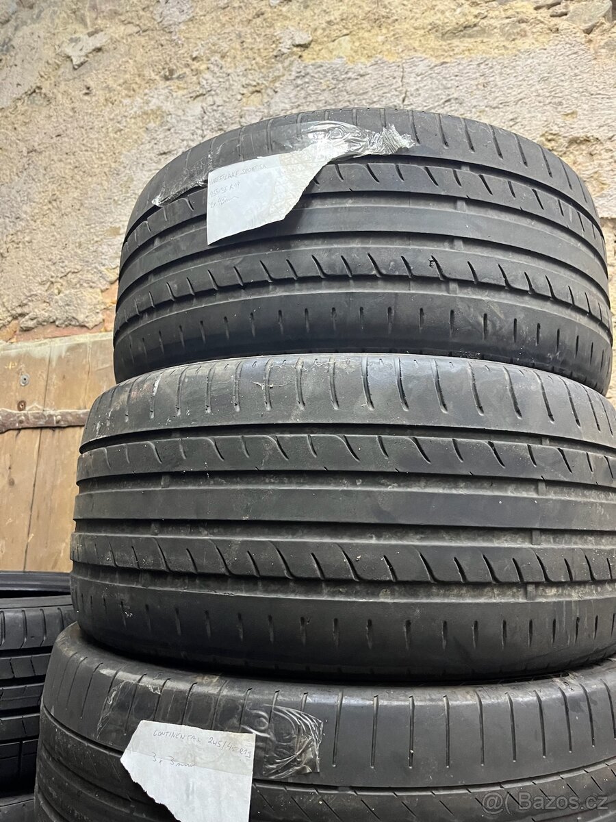 🔥Prodám použité letní pneumatiky R19🔥 - 8