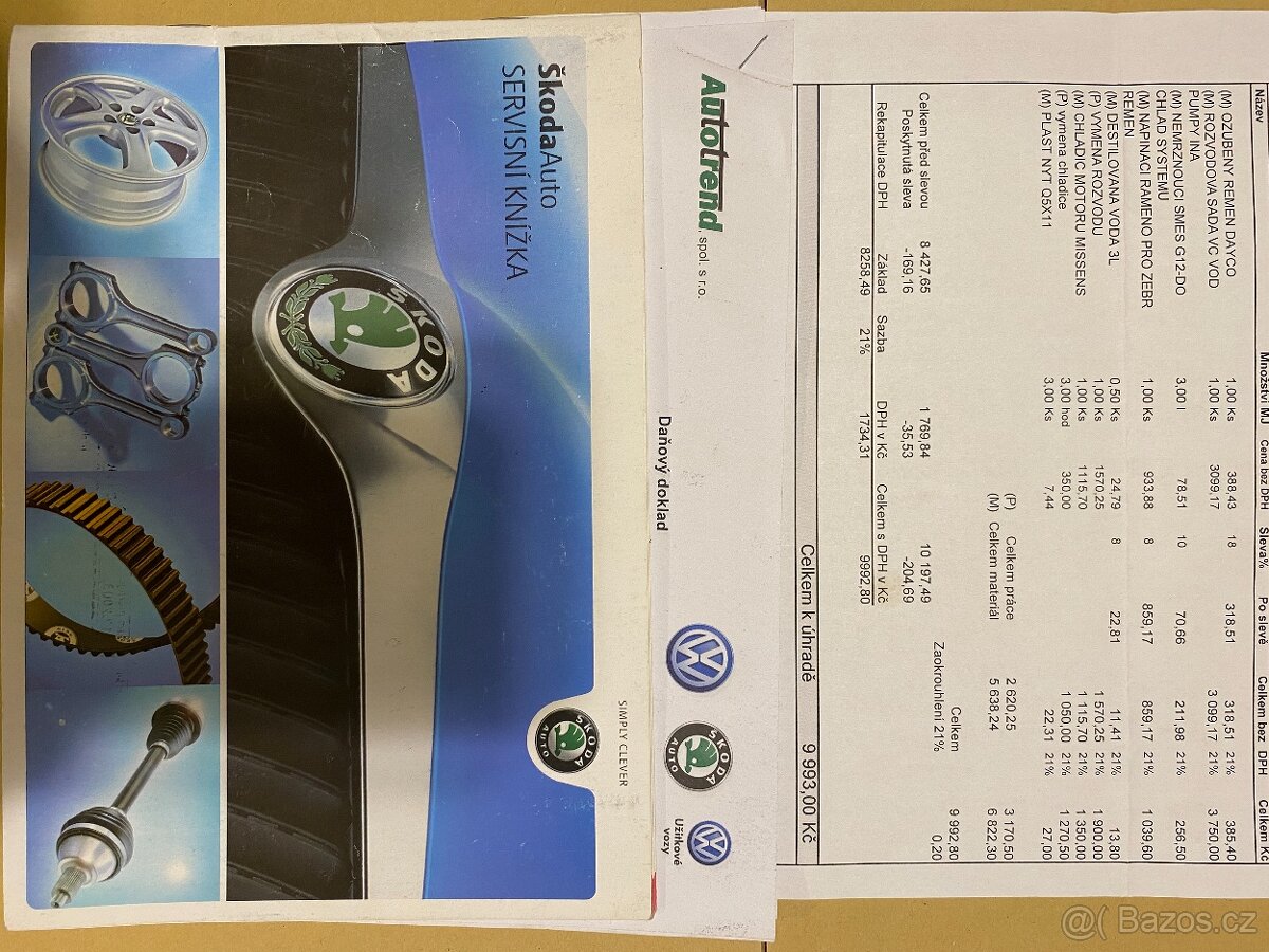 Škoda Fabia, Jsem 1.majitelka, nehavarováno, garance km. - 8